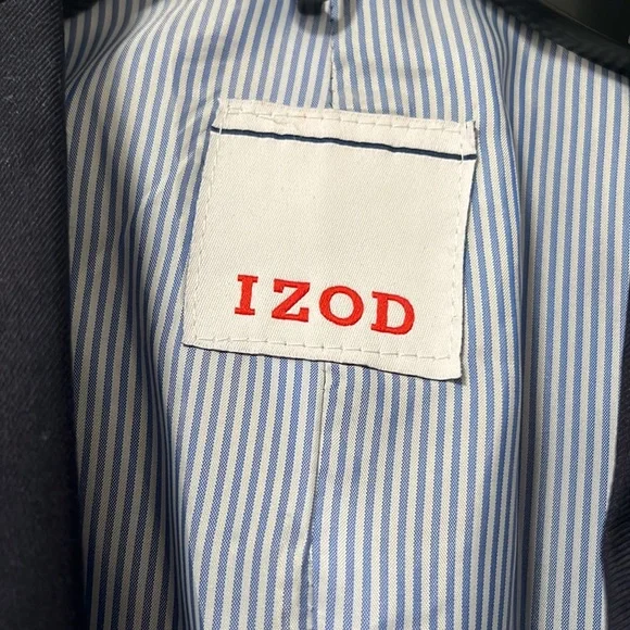 Izod boys blazer in navy with gold buttons NWT